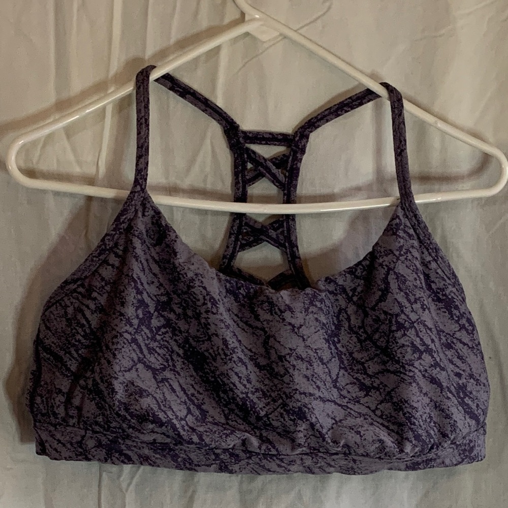 All in Motion Sports Bra, XXL, Purple, Women’s EUC
